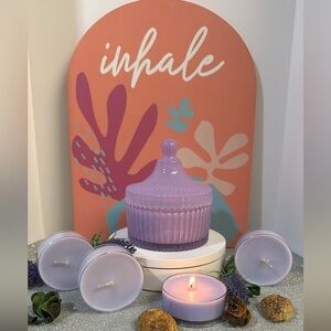 LAVENDER POWDER ROOM- SCENT UNLEASHED LLC, LUXURY HAND POURED SCENTED CANDLES